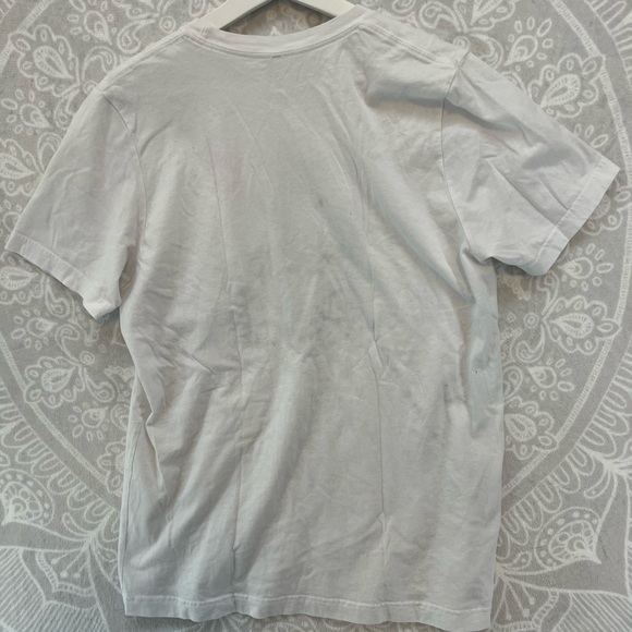 MY HAPPY PLACE DISNEY T TEE SHIRT EUC 775 WHITE COLORFUL - Picture 6 of 11